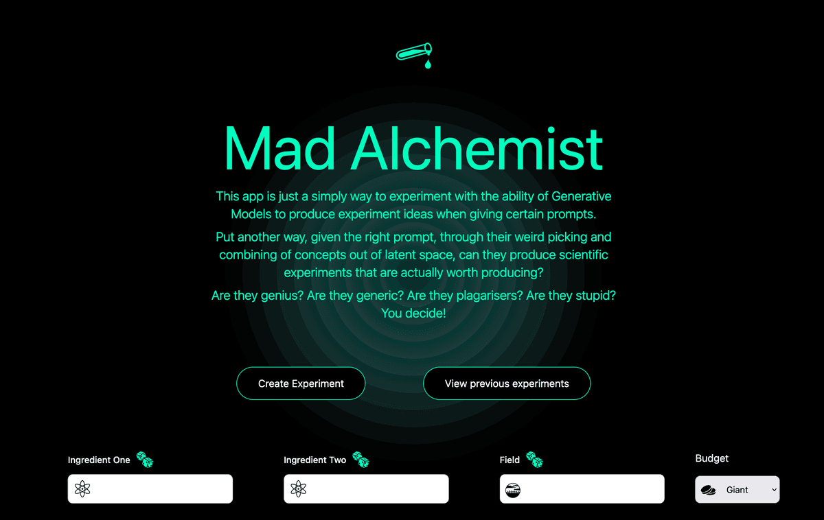 Mad Alchemist